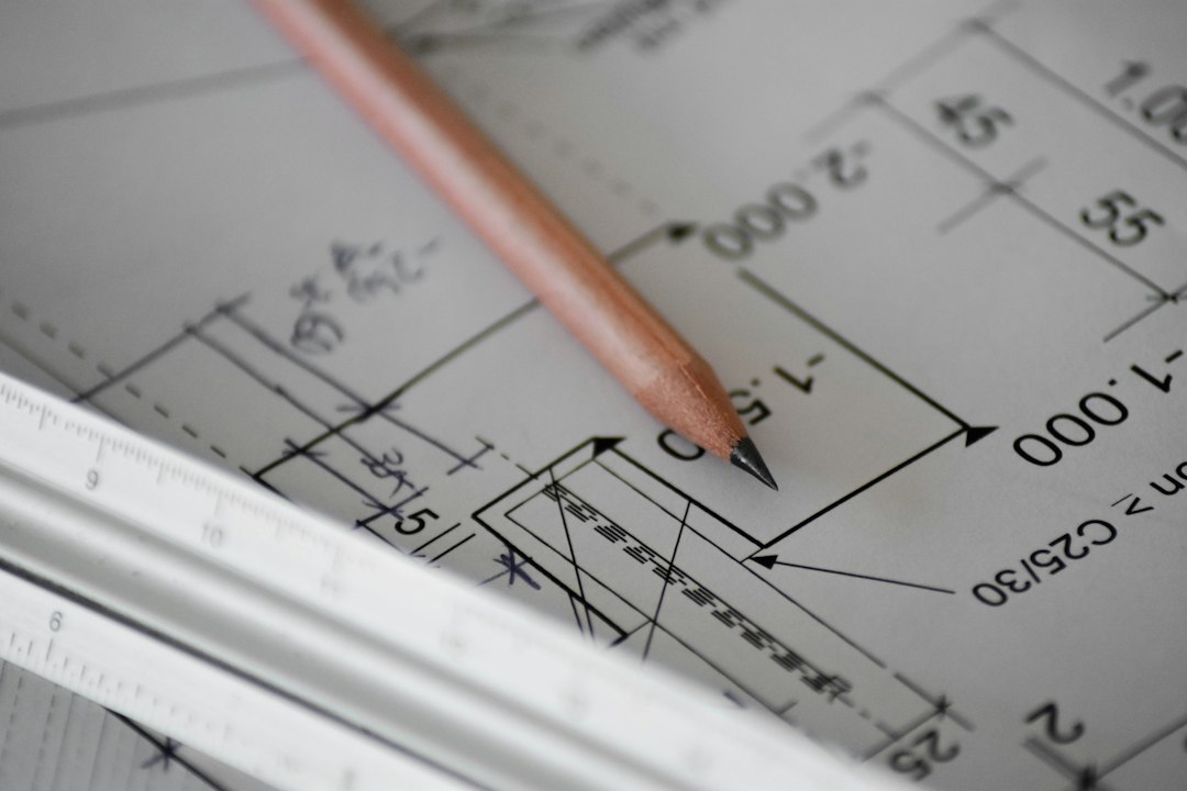 Plans et outils de dessin architectural
