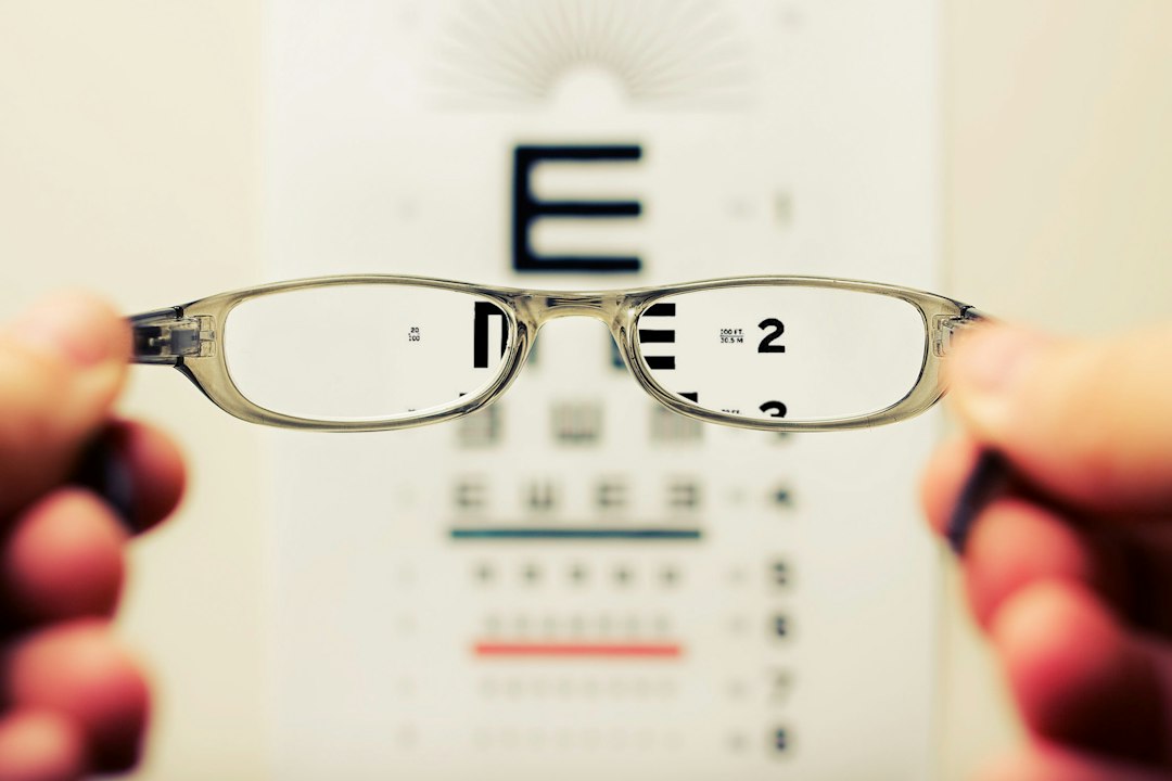 Lunettes illustrant l’activité d’un magasin d’optique